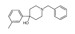 1-benzyl-4-(3-methyl-phenyl)-piperidin-4-ol Structure