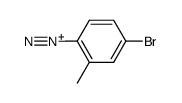 5-bromo-toluene-2-diazonium结构式