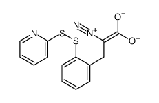 2-(2'-pyridyldithio)benzyldiazoacetate Structure