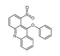 1-nitro-9-phenoxyacridine Structure