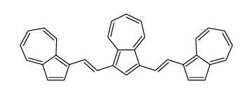 1,3-bis(2-azulen-1-ylethenyl)azulene Structure
