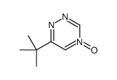 6-tert-butyl-4-oxido-1,2,4-triazin-4-ium结构式