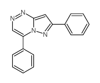 2,8-diphenyl-1,4,5,9-tetrazabicyclo[4.3.0]nona-2,4,6,8-tetraene结构式