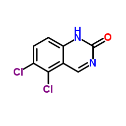 2(1H)-Quinazolinone, 5,6-dichloro- Structure