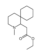 ethyl 2-(2-methyl-2-azaspiro[5.5]undecan-1-yl)acetate结构式