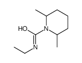 N-ethyl-2,6-dimethylpiperidine-1-carboxamide结构式