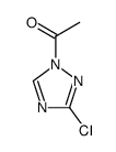 1H-1,2,4-Triazole, 1-acetyl-3-chloro- (9CI)结构式
