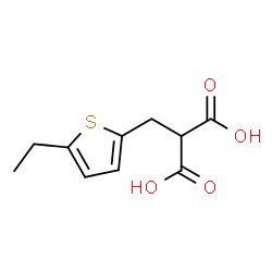 Propanedioic acid, [(5-ethyl-2-thienyl)methyl]- (9CI)结构式