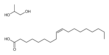 (Z)-octadec-9-enoic acid,propane-1,2-diol结构式