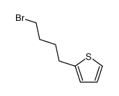 2-(4-bromobutyl)thiophene Structure