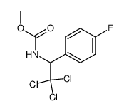 methyl (2,2,2-trichloro-1-(4-fluorophenyl)ethyl)carbamate Structure