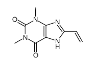 8-Vinyl-1,3-dimethyl-3,7-dihydro-1H-purine-2,6-dione Structure