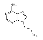 9-Propyl-9H-purin-6-amine Structure