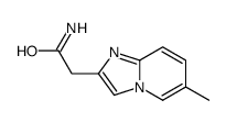 2-(6-methylimidazo[1,2-a]pyridin-2-yl)acetamide Structure