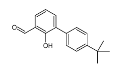 3-(4-tert-butylphenyl)-2-hydroxybenzaldehyde结构式