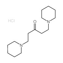 1,5-bis(1-piperidyl)pentan-3-one结构式