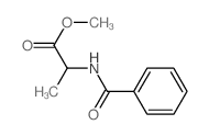 methyl 2-benzamidopropanoate结构式