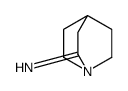 1-Azabicyclo[2.2.2]octan-2-imine(9CI)结构式