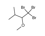 1,1,1-tribromo-2-methoxy-3-methyl-butane结构式
