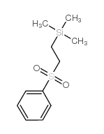 PHENYL 2-(TRIMETHYLSILYL)ETHYL SULFONE Structure