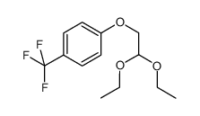 1-(2,2-diethoxyethoxy)-4-(trifluoromethyl)benzene Structure