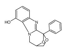 7-hydroxy-4,5-dihydro-1-phenyl-1,4-epoxy-1H,3H-<1,4>oxazepino<4,3-a>benzimidazole结构式