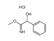 methyl mandelimidate hydrochloride Structure