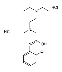 [2-(2-chloroanilino)-2-oxoethyl]-[2-(diethylazaniumyl)ethyl]-methylazanium,dichloride结构式