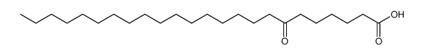 7-oxo-tetracosanoic acid Structure