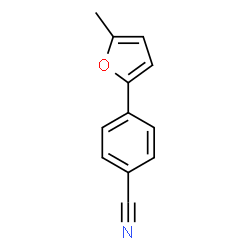 4-(5-METHYL-FURAN-2-YL)-BENZONITRILE Structure