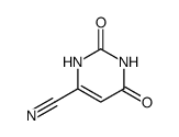 4-Pyrimidinecarbonitrile, 1,2,3,6-tetrahydro-2,6-dioxo- (9CI) Structure