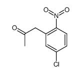 5-chloro-2-nitrophenyl acetone结构式