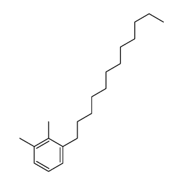 1-dodecyl-2,3-dimethylbenzene Structure