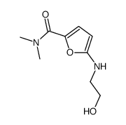5-(2-hydroxyethylamino)-N,N-dimethylfuran-2-carboxamide Structure