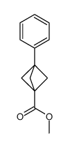 methyl 3-phenylbicyclo[1.1.1]pentane-1-carboxylate结构式