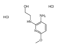 2-[(3-amino-6-methoxy-2-pyridyl)amino]ethanol dihydrochloride structure