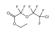 ethyl 2-(2-chloro-1,1,2,2-tetrafluoroethoxy)-2,2-difluoroacetate结构式