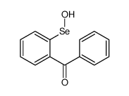(2-hydroxyselanylphenyl)-phenylmethanone结构式