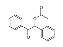 O-acetylbenzoin Structure