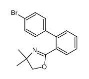2-(4'-bromobiphenyl-2-yl)-4,4-dimethyloxazoline Structure
