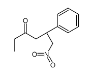 (5R)-6-nitro-5-phenylhexan-3-one Structure