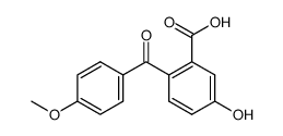 5-hydroxy-2-(4-methoxy-benzoyl)-benzoic acid结构式