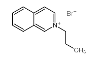 2-丙基异喹啉溴化鎓结构式