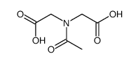 2-[acetyl(carboxymethyl)amino]acetic acid Structure