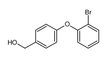 2-Bromo-4'-hydroxymethyldiphenyl ether Structure