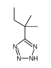 5-(2-methylbutan-2-yl)-2H-tetrazole结构式
