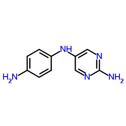 2,5-Pyrimidinediamine,N5-(4-aminophenyl)-(9CI)结构式