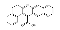 5,6-dihydro-dibenz[a,i]acridine-14-carboxylic acid结构式