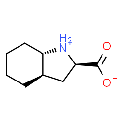 1H-Indole-2-carboxylicacid,octahydro-,(2-alpha-,3a-bta-,7a-alpha-)-(9CI)结构式