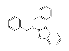 N,N-dibenzyl-1,3,2-benzodioxaphosphol-2-amine Structure